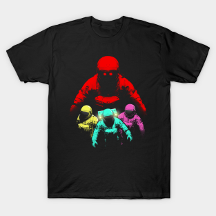 Among Us T-Shirt - Beware the Imposter by mannypdesign